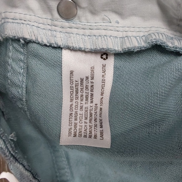 Women's Straight Leg Checkered Denim Pant | Future Collective | 2 - Picture 10 of 13